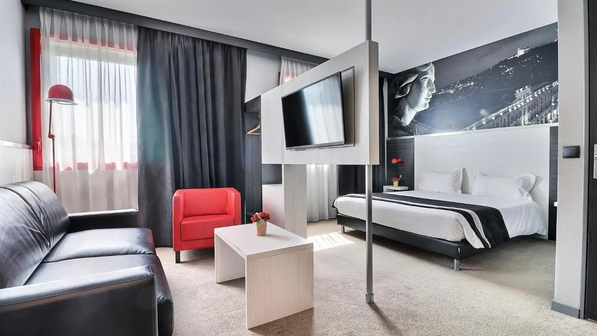 Hotel Des Lumieres Lyon Meyzieu Arena Stadium Frankrijk